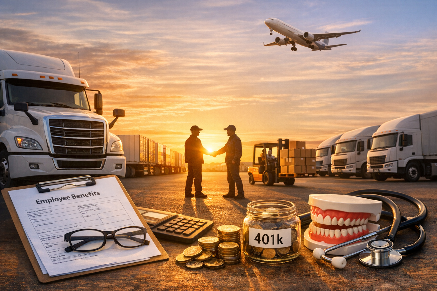 How Logistics Companies Cut Benefits Costs Without Losing Their Best Drivers