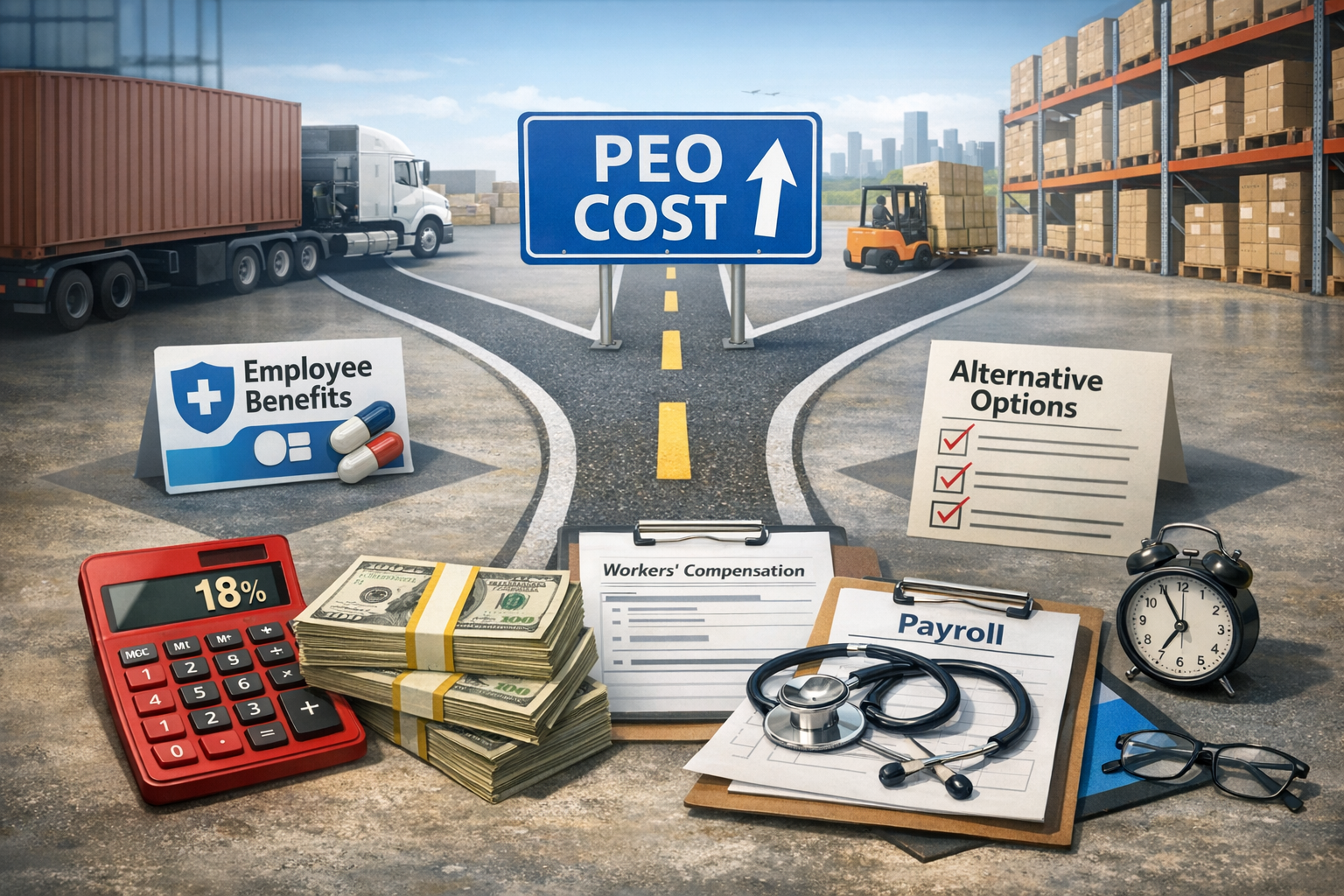Your Logistics Company Is Overpaying for PEO — Here's What the Alternatives Actually Cost